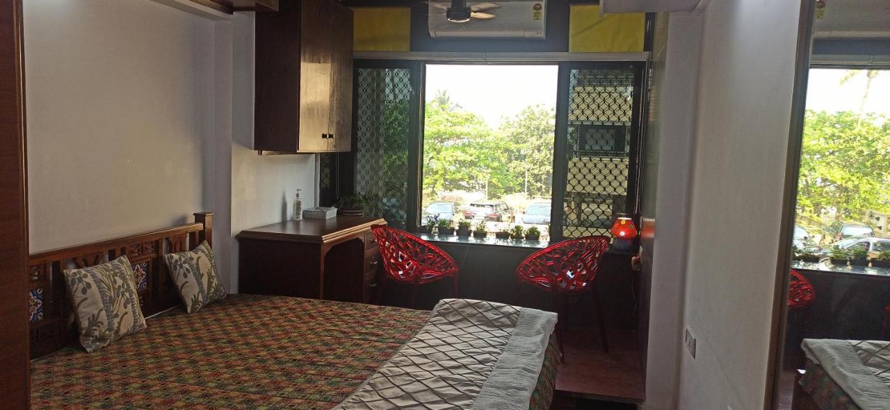 Cozy Private Ac Studio By The Sea Bandstand Bandra W Mumbai Nr Taj Lands End Lejlighed Eksteriør billede
